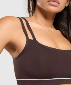 DAMES Gymshark Croptops|Sport-bh's*Contrast Seamless Sports Bra