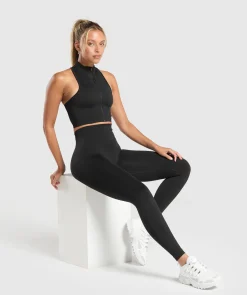 DAMES Gymshark Croptops|Tanktops*Corset Seamless Crop Tank