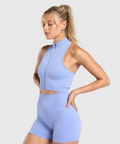 DAMES Gymshark Croptops|Tanktops*Corset Seamless Crop Tank