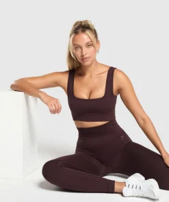 DAMES Gymshark Sport-bh's*Corset Seamless Sports Bra