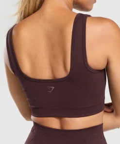 DAMES Gymshark Sport-bh's*Corset Seamless Sports Bra