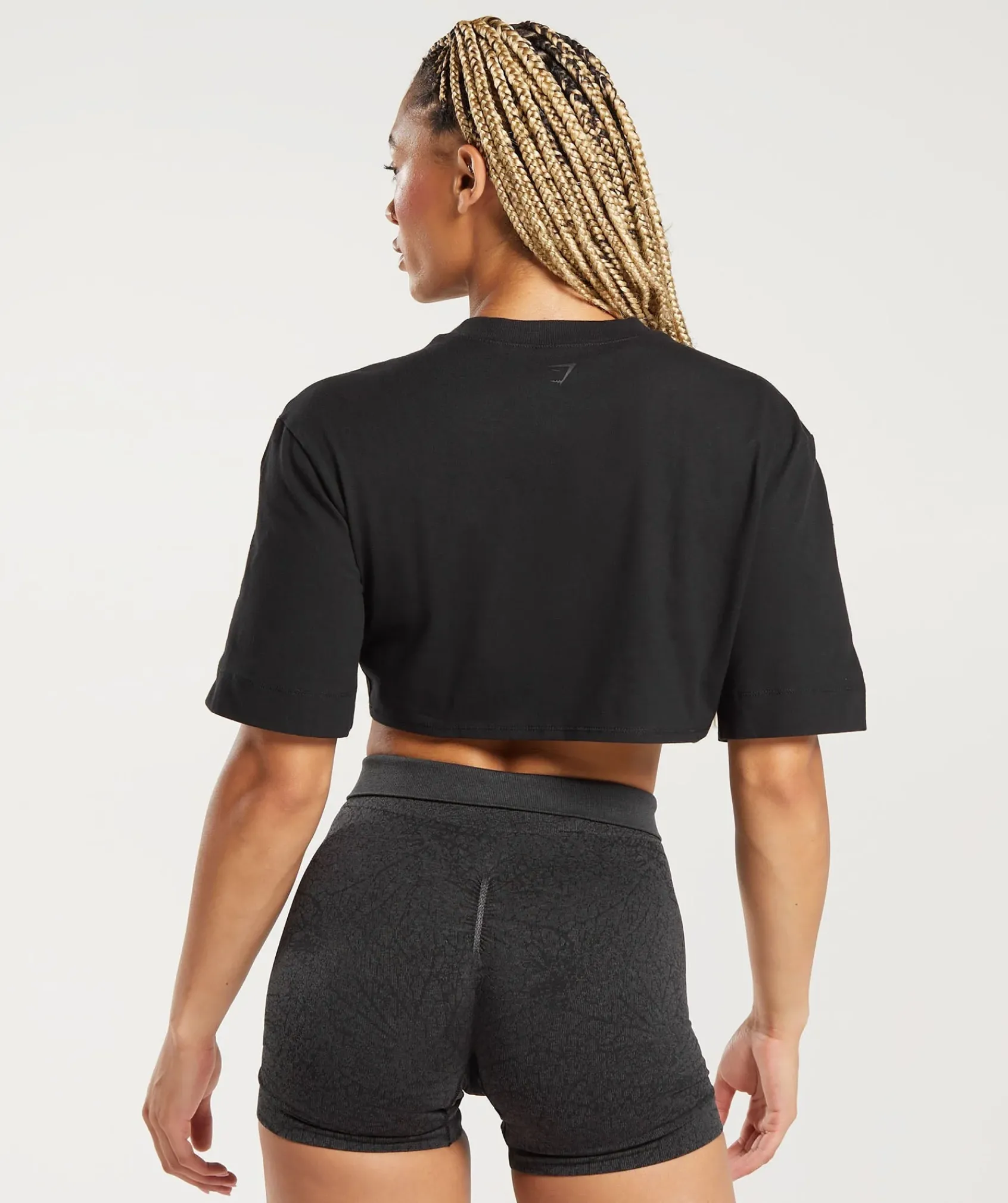 DAMES Gymshark Croptops|T-shirts*Cotton Boxy Crop Top