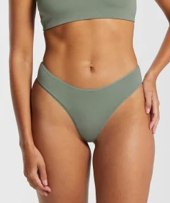 DAMES Gymshark Ondergoed|Dames Ondergoed*Cotton Dipped Front Thong