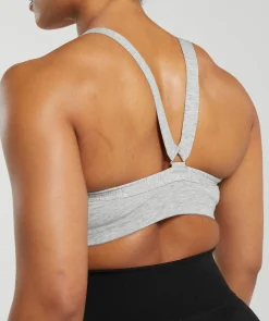 DAMES Gymshark Bedekkende Sportkleding|Sport-bh's*Cotton Lifting Sports Bra