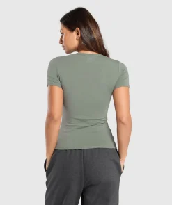 DAMES Gymshark Ondergoed|Dames Ondergoed*Cotton T-Shirt