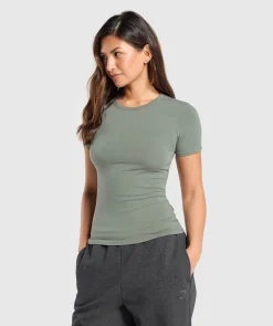 DAMES Gymshark Ondergoed|Dames Ondergoed*Cotton T-Shirt