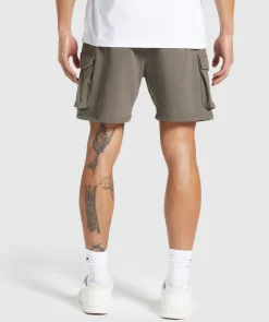 Heren Gymshark Shorts|Cargobroeken*Crest Cargo Shorts