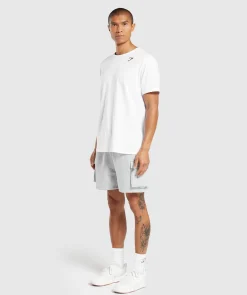 Heren Gymshark Shorts|Cargobroeken*Crest Cargo Shorts