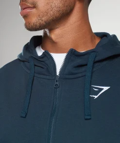 Heren Gymshark Sportjacks|Hoodies & Truien*Crest Oversized Zip Up Hoodie