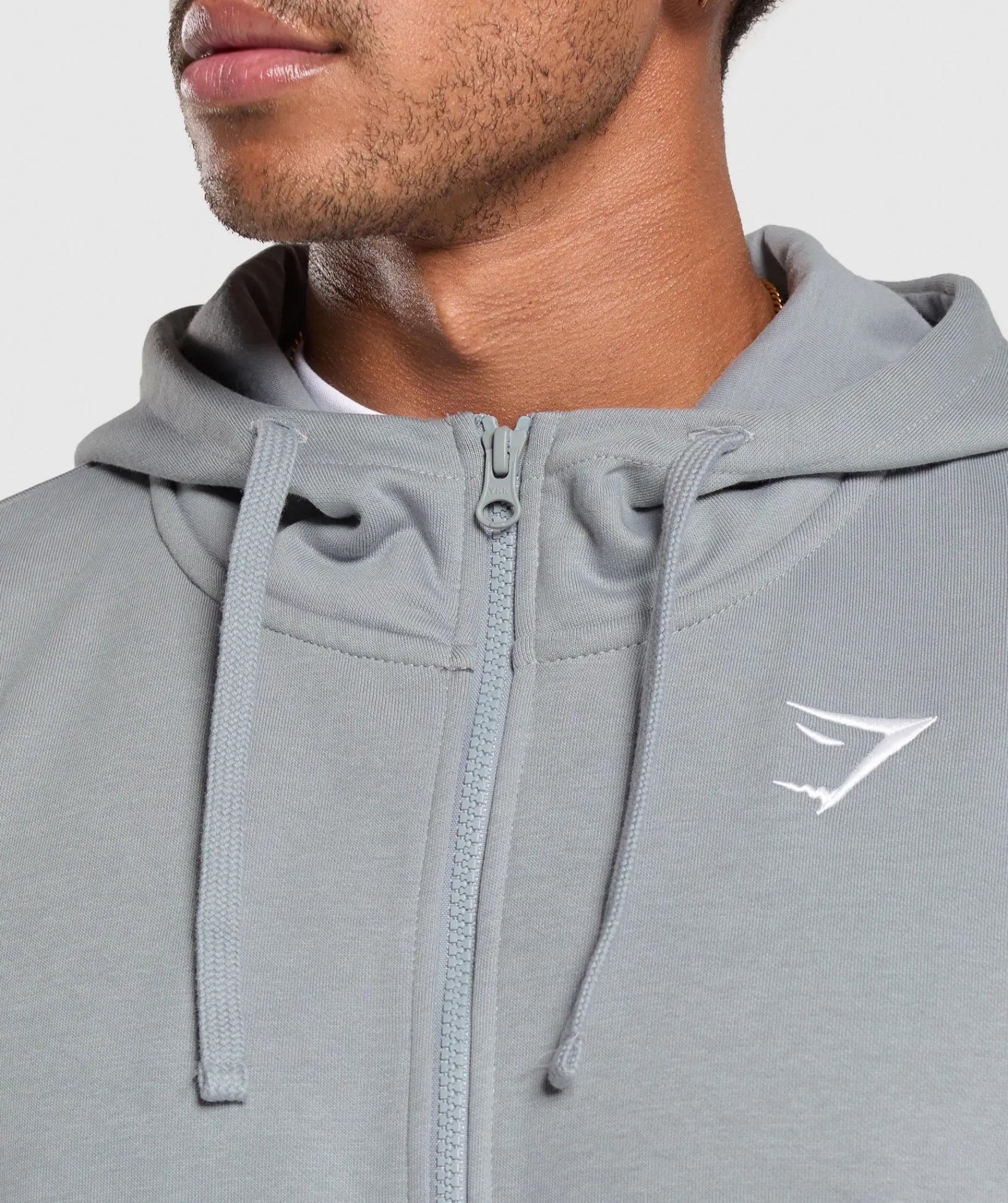 Heren Gymshark Sportjacks|Hoodies & Truien*Crest Oversized Zip Up Hoodie