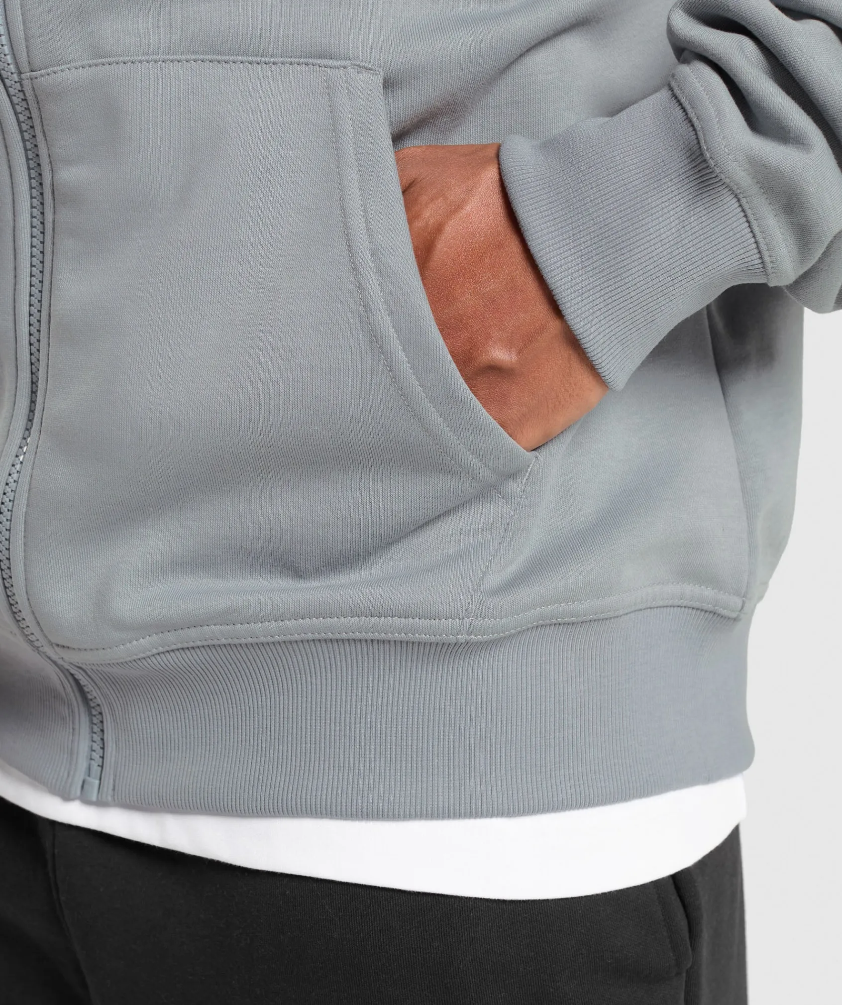 Heren Gymshark Sportjacks|Hoodies & Truien*Crest Oversized Zip Up Hoodie