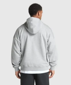 Heren Gymshark Hoodies & Truien|Sportjacks*Crest Oversized Zip Up Hoodie
