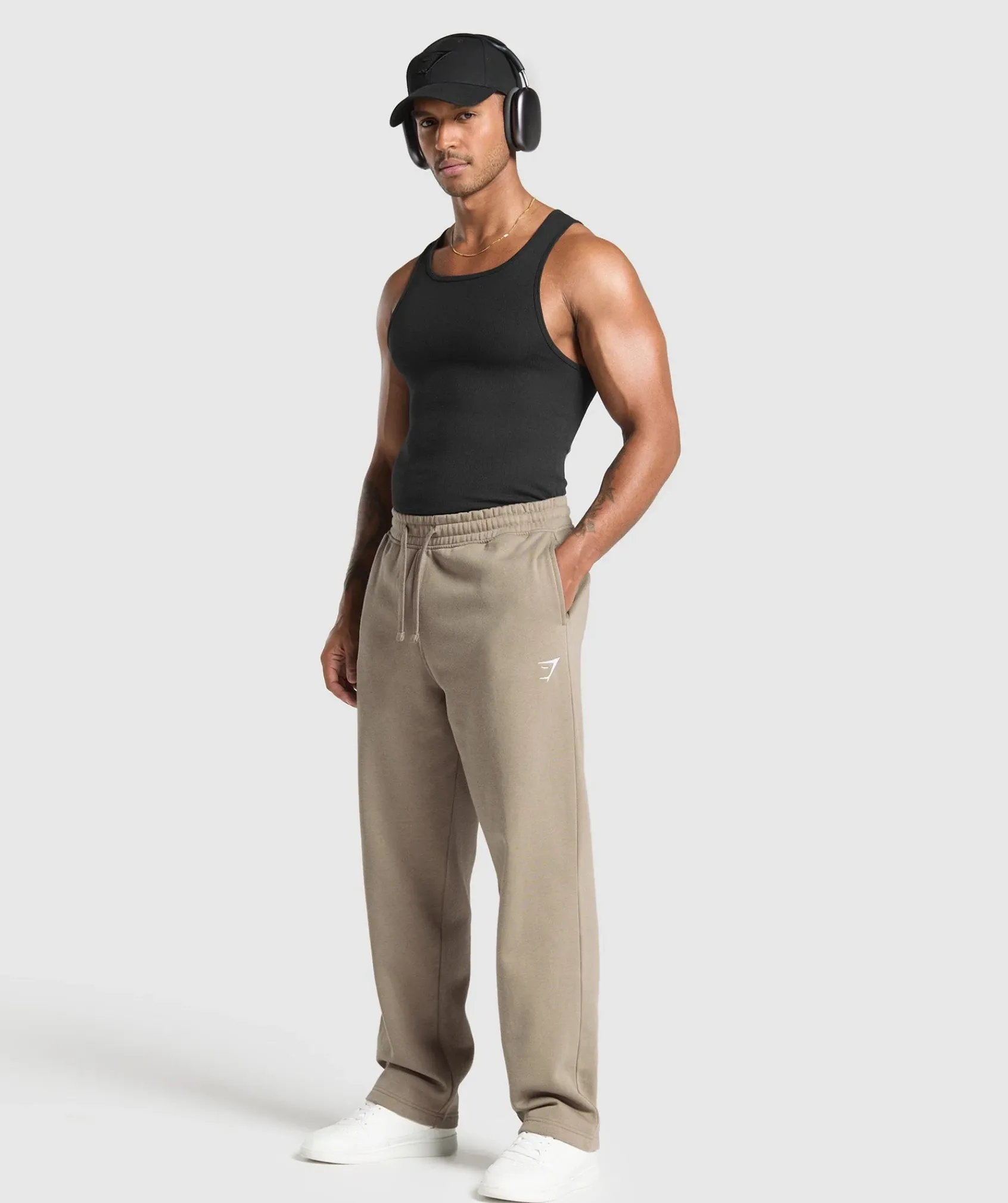 Heren Gymshark Joggingbroeken*Crest Straight Leg Joggers