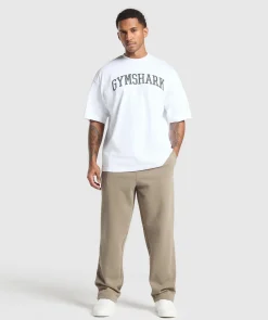 Heren Gymshark Joggingbroeken*Crest Straight Leg Joggers