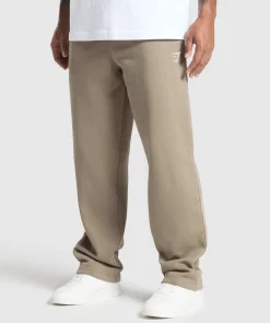 Heren Gymshark Joggingbroeken*Crest Straight Leg Joggers