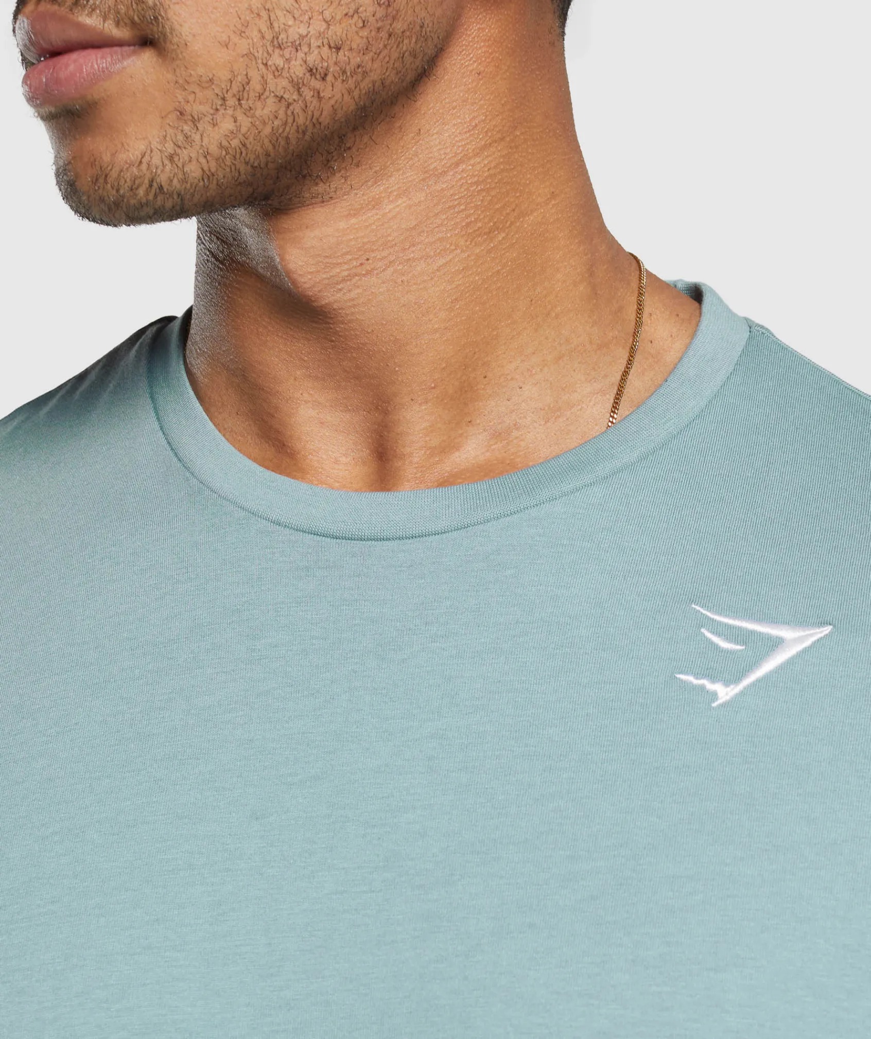 Heren Gymshark T-shirts*Crest T-Shirt