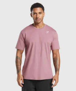 Heren Gymshark T-shirts*Crest T-Shirt