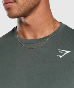 Heren Gymshark T-shirts*Crest T-Shirt