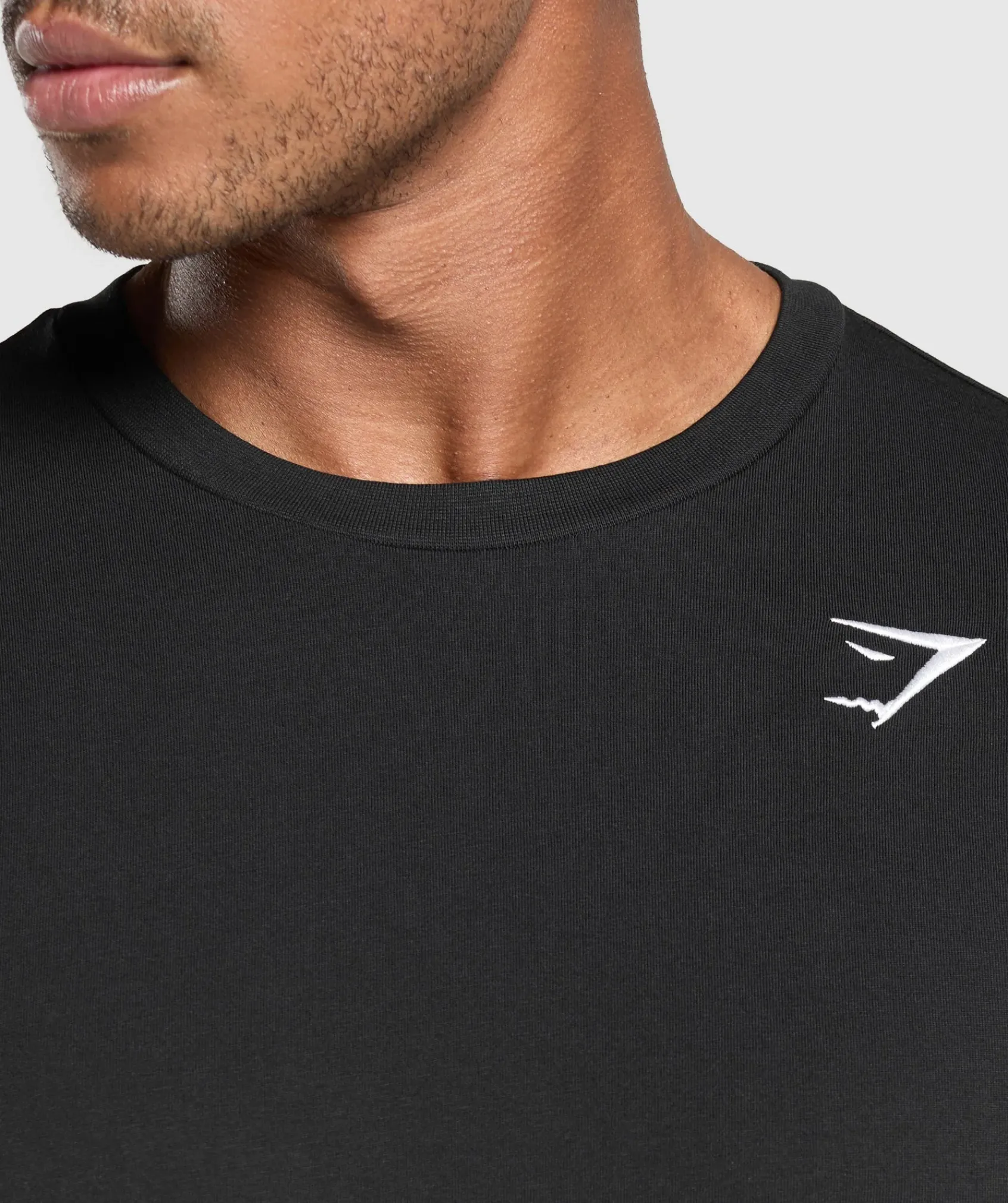 Heren Gymshark T-shirts*Crest T-Shirt