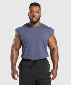 Heren Gymshark Tanktops|T-shirts*Critical Cut Off Tank