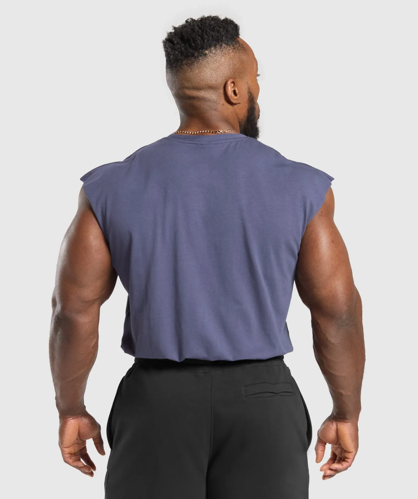 Heren Gymshark Tanktops|T-shirts*Critical Cut Off Tank