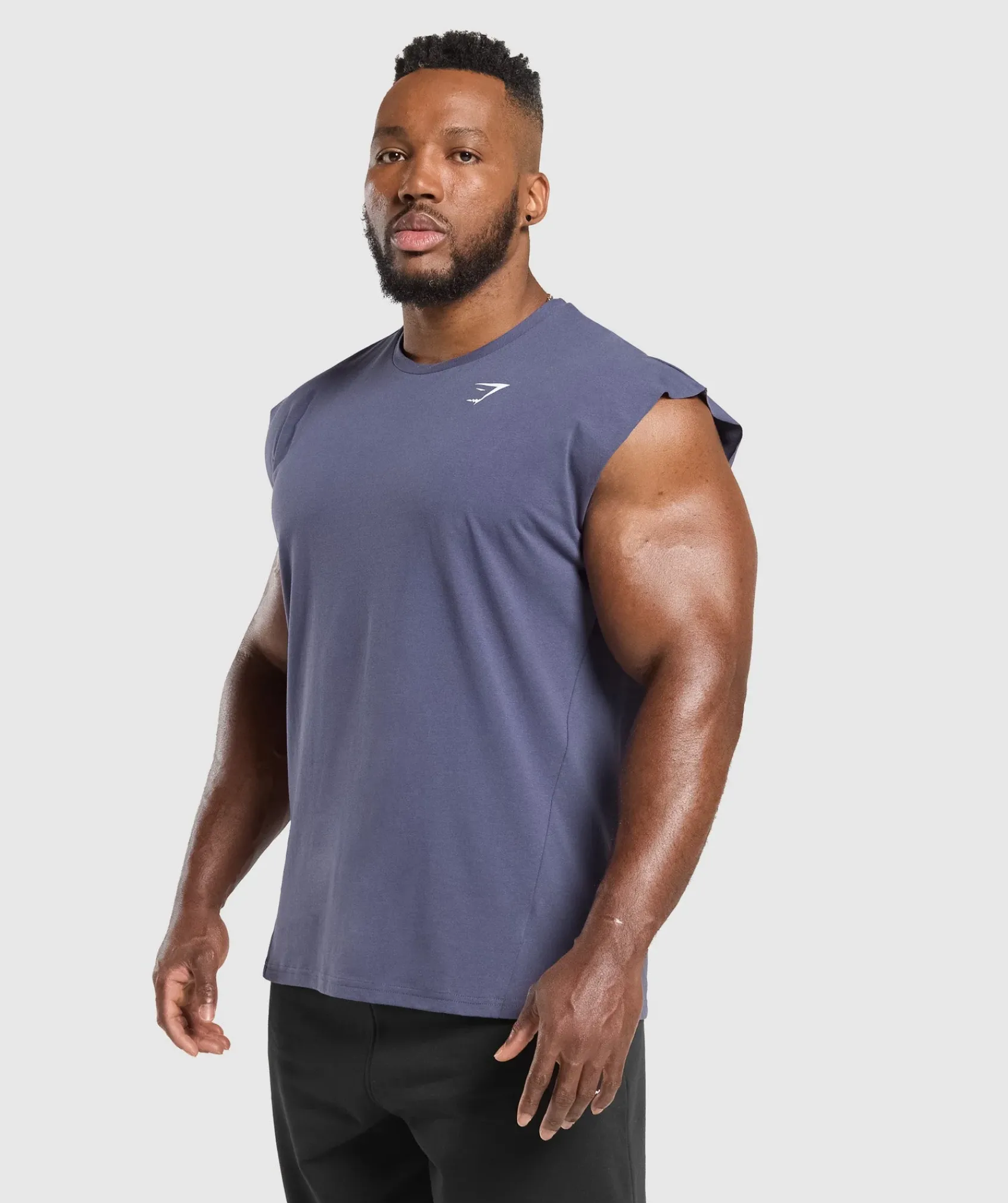 Heren Gymshark Tanktops|T-shirts*Critical Cut Off Tank