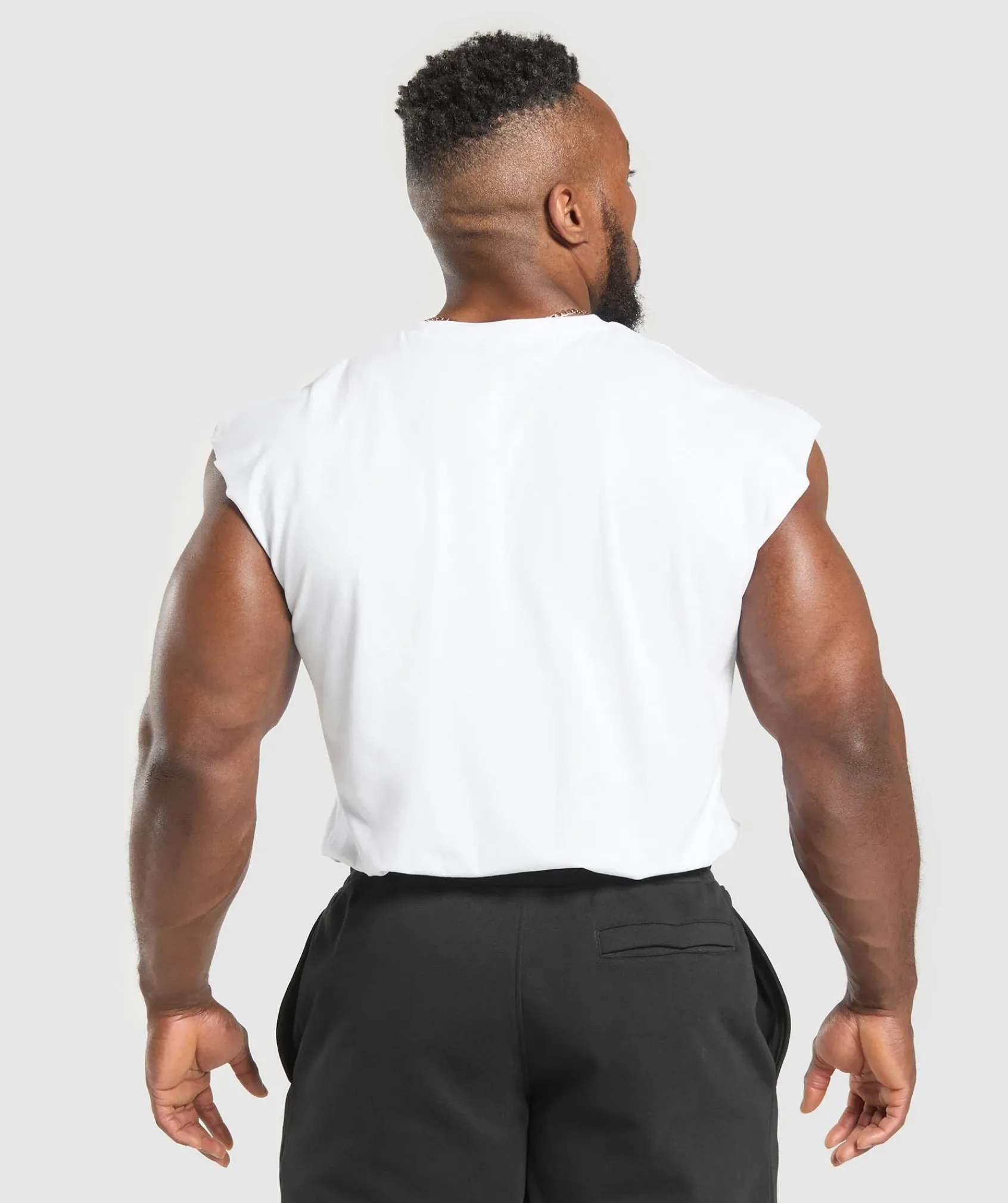 Heren Gymshark Tanktops|T-shirts*Critical Cut Off Tank