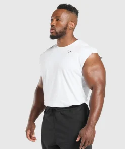 Heren Gymshark Tanktops|T-shirts*Critical Cut Off Tank
