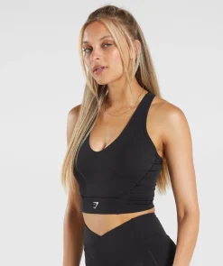 DAMES Gymshark Croptops|Tanktops*Crop Mesh Tank
