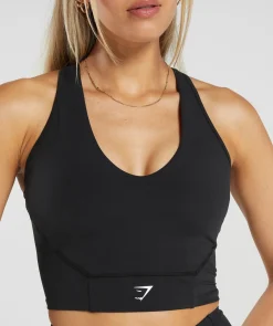 DAMES Gymshark Croptops|Tanktops*Crop Mesh Tank