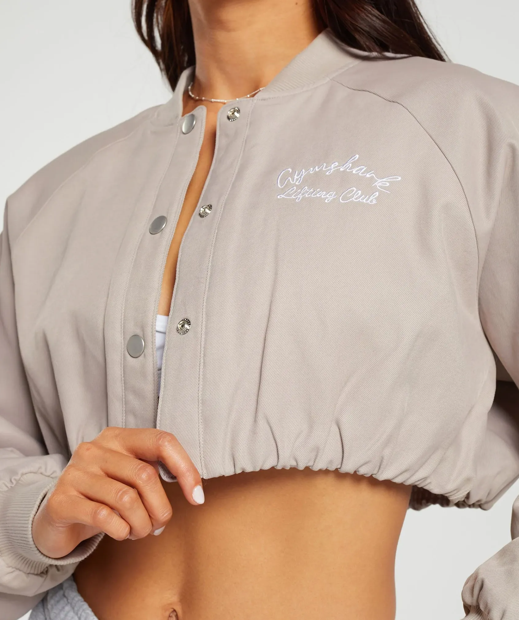 DAMES Gymshark Sportjacks*Cropped Bomber Jacket