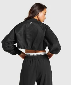 DAMES Gymshark Sportjacks*Cropped Bomber Jacket