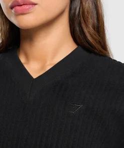 DAMES Gymshark Hoodies & Truien*Cropped Cord Sweater