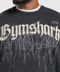 Heren Gymshark Hoodies & Truien*Distressed Graphic Crew