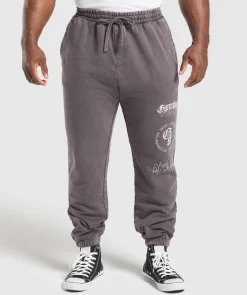 Heren Gymshark Joggingbroeken*Distressed Graphic Joggers