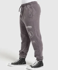 Heren Gymshark Joggingbroeken*Distressed Graphic Joggers