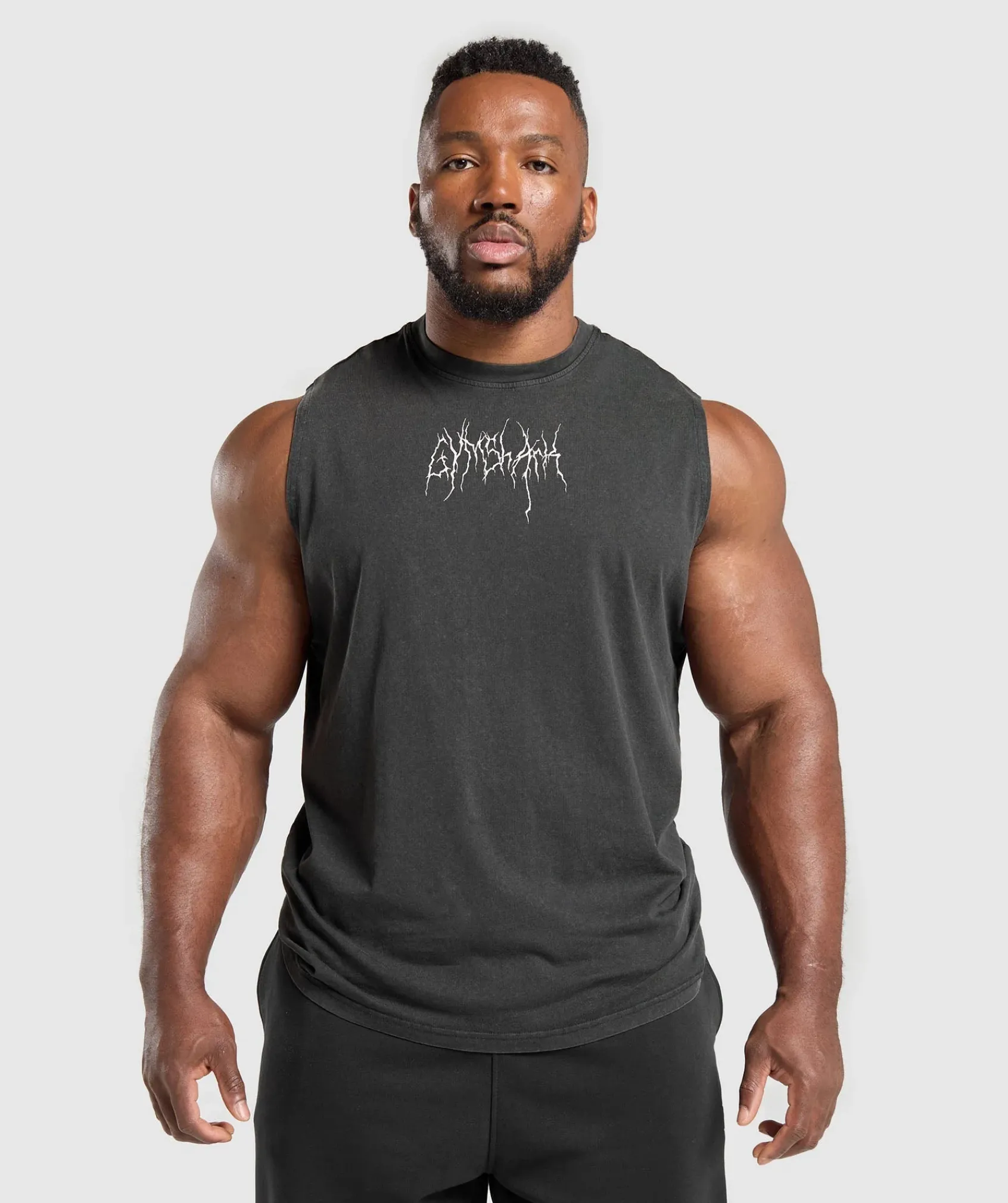 Heren Gymshark Tanktops*Distressed Graphic Tank