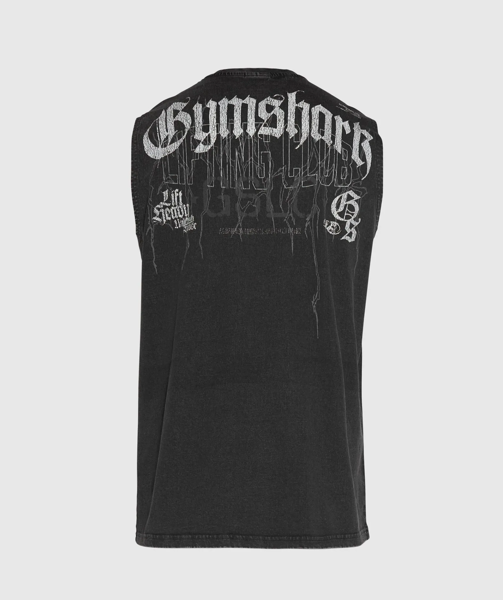 Heren Gymshark Tanktops*Distressed Graphic Tank