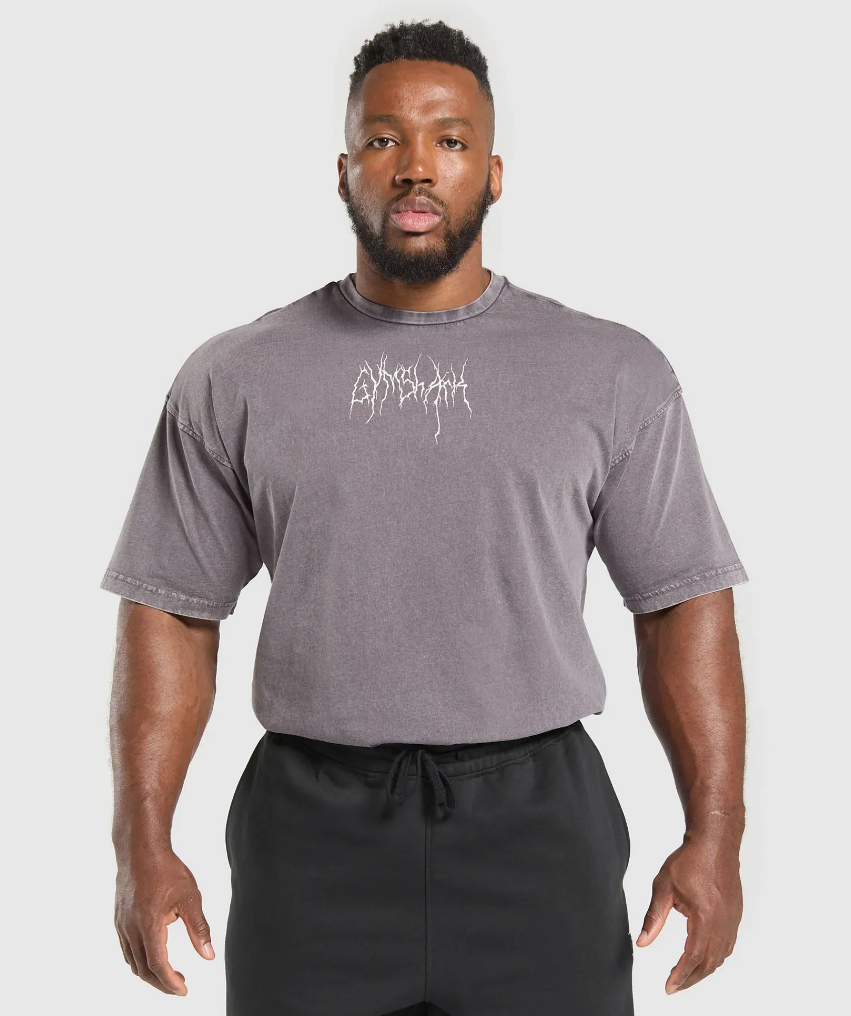Heren Gymshark T-shirts*Distressed Graphic T-shirt