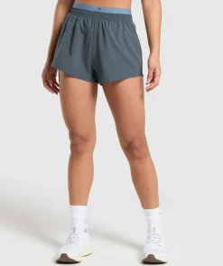 DAMES Gymshark Shorts*Double Waistband Shorts