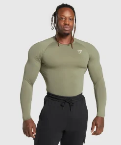 Heren Gymshark Compressie|T-shirts*Element Baselayer Long Sleeve T-Shirt