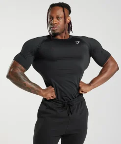 Heren Gymshark Compressie|T-shirts*Element Baselayer T-Shirt
