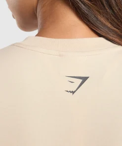 DAMES Gymshark T-shirts*Elevate Chain Oversized T-Shirt
