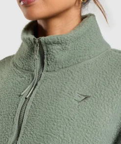 DAMES Gymshark Outerwear*Elevate Fleece Mid Jacket