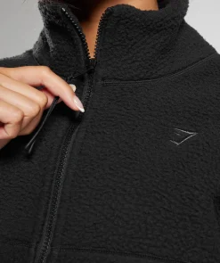 DAMES Gymshark Outerwear|Sportjacks*Elevate Fleece Midi Jacket