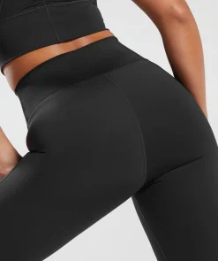 DAMES Gymshark Leggings|Zwarte Leggings*Elevate Leggings