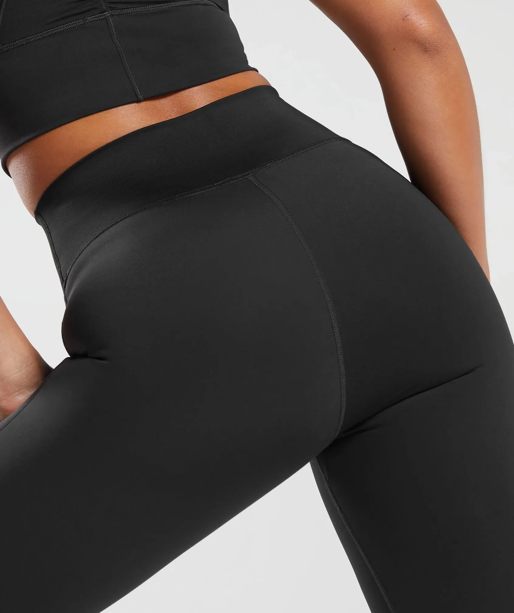 DAMES Gymshark Leggings|Zwarte Leggings*Elevate Leggings