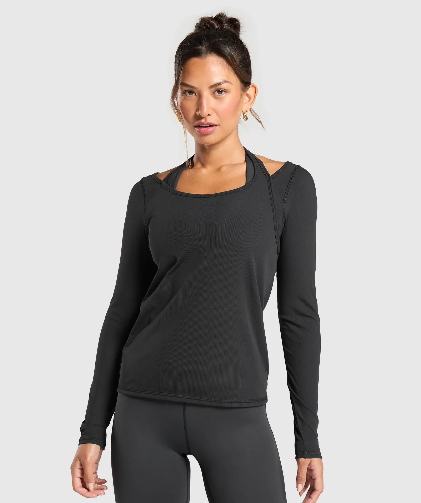DAMES Gymshark T-shirts*Elevate Long Sleeve Top