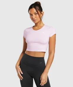 DAMES Gymshark Croptops|T-shirts*Elevate Ruched Crop Top