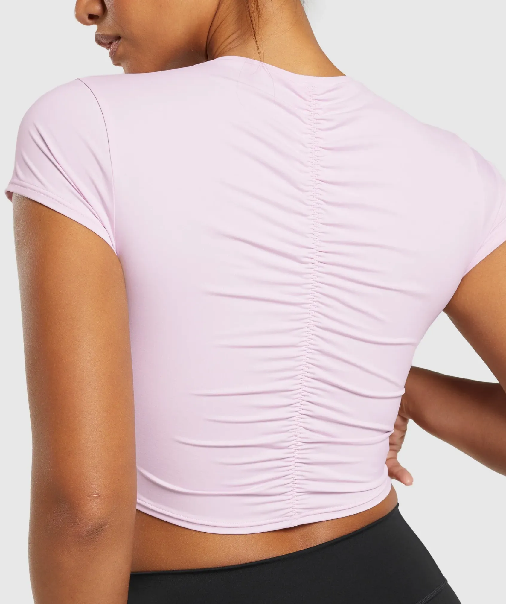 DAMES Gymshark Croptops|T-shirts*Elevate Ruched Crop Top
